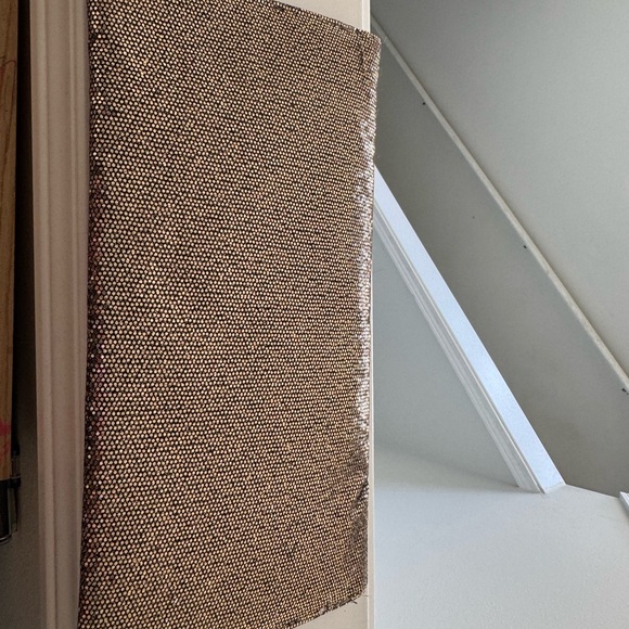 Nordstrom Gold and Red Sequin Clutch - Picture 3 of 4